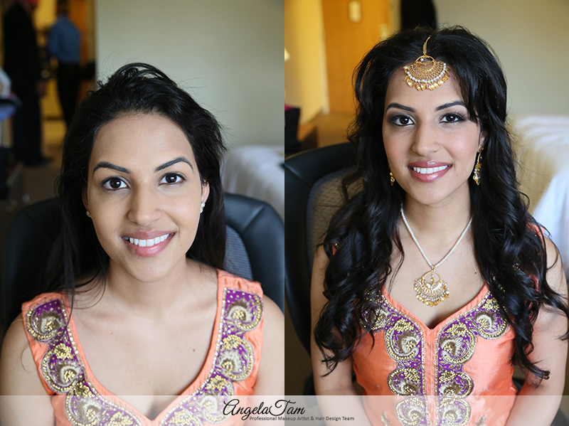 South Asian Wedding Makeup Hair