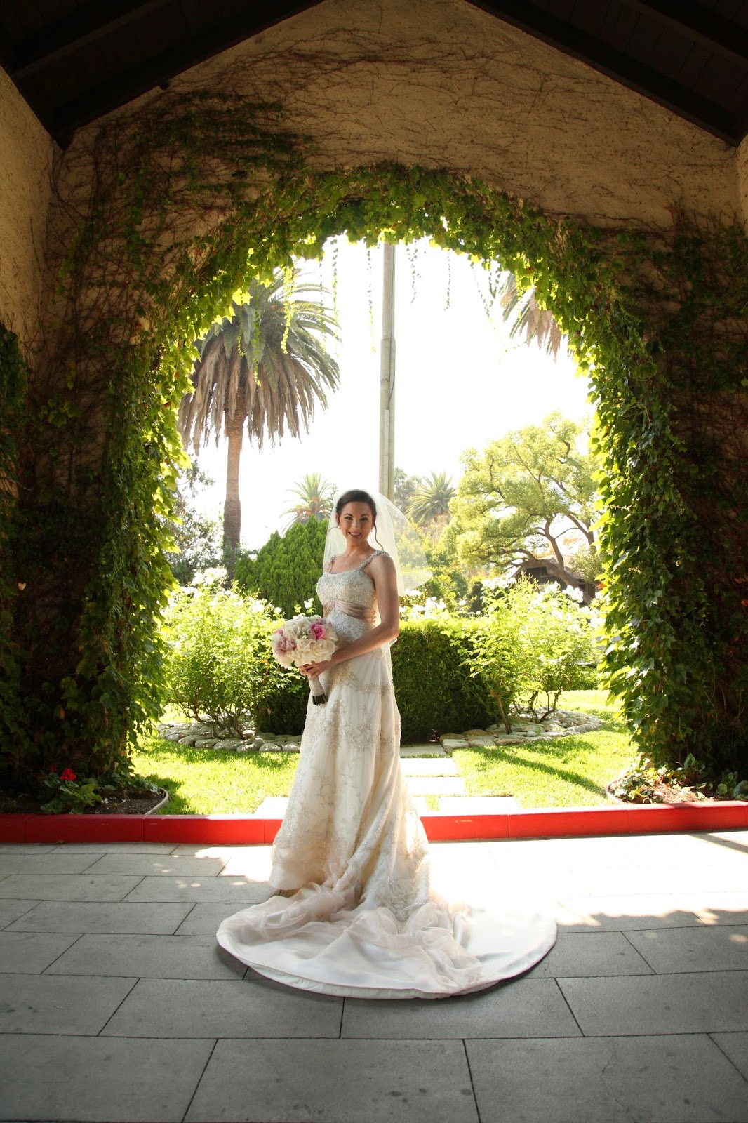 Altadena Country Club Wedding Tina James Angela Tam Bridal