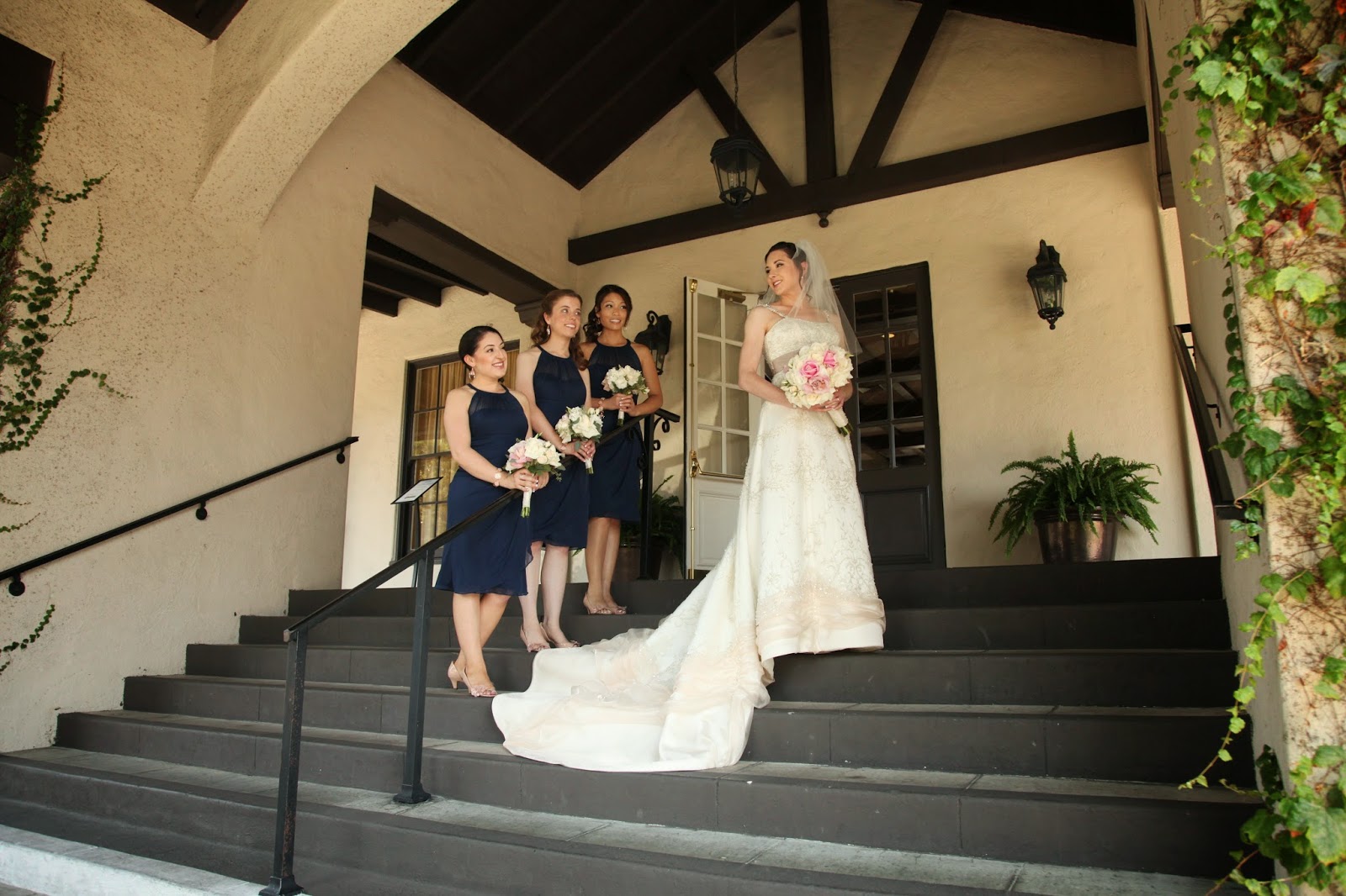 Altadena Country Club Wedding Tina James Angela Tam Bridal