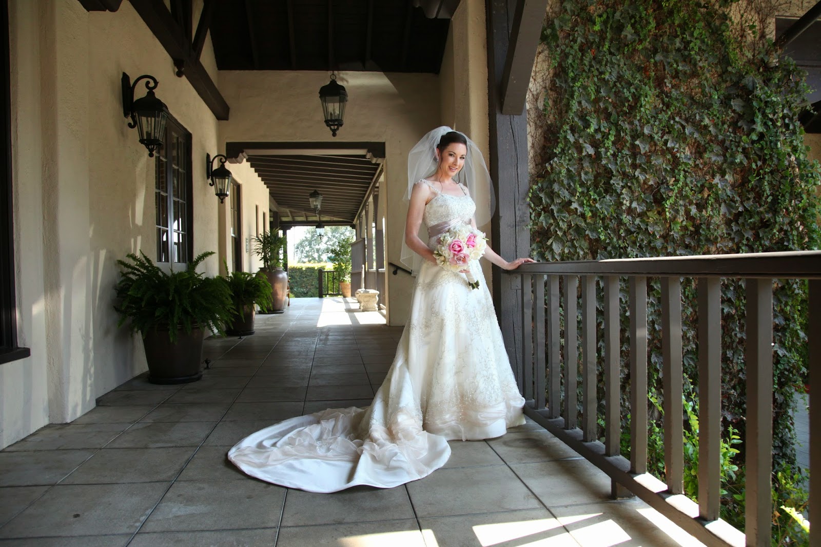 Altadena Country Club Wedding Tina James Angela Tam Bridal