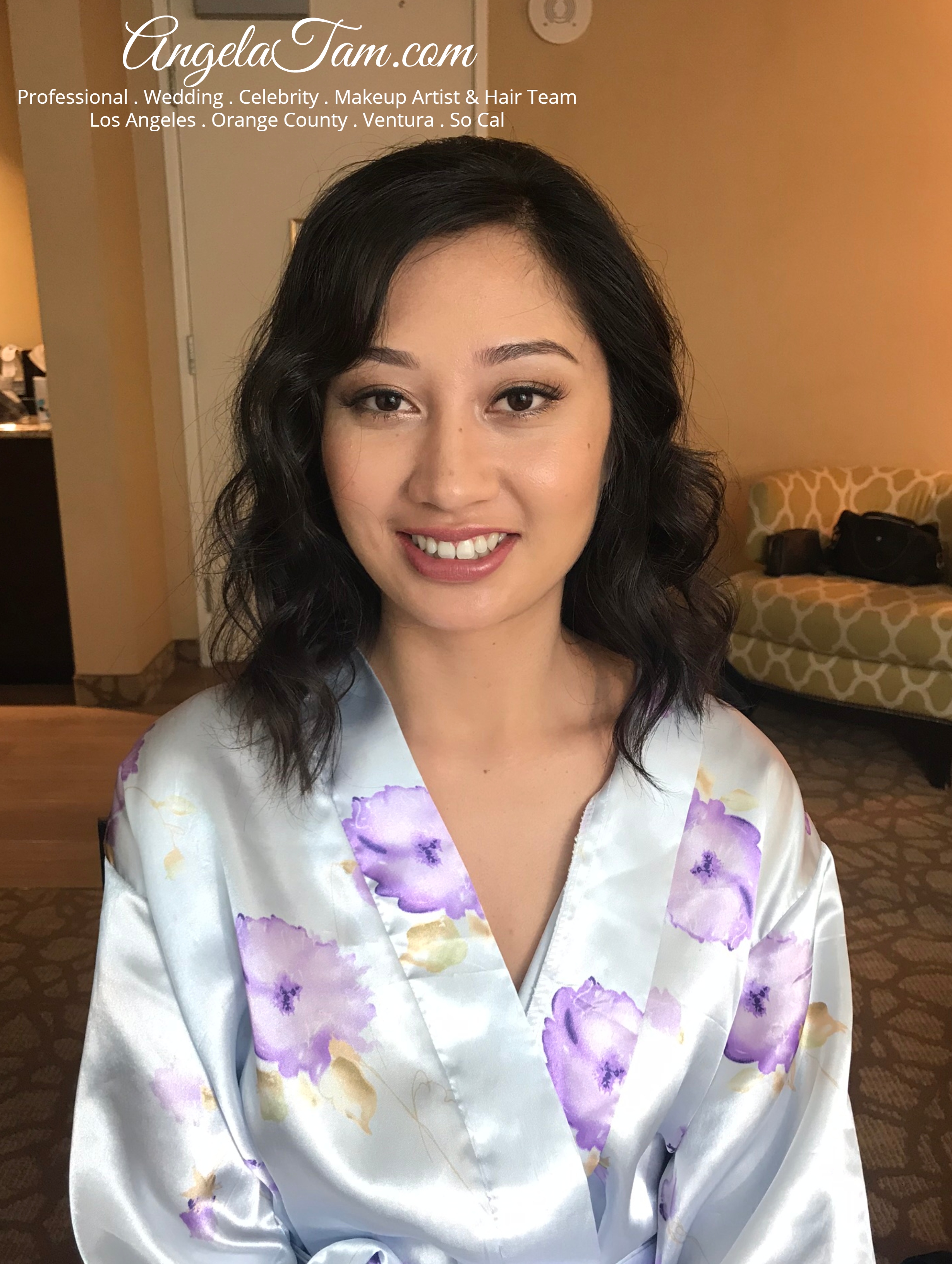 Universal City Hilton Wedding Asian Filipina Bride Victoria